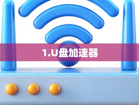 1.U盘加速器 1.U盘加速器